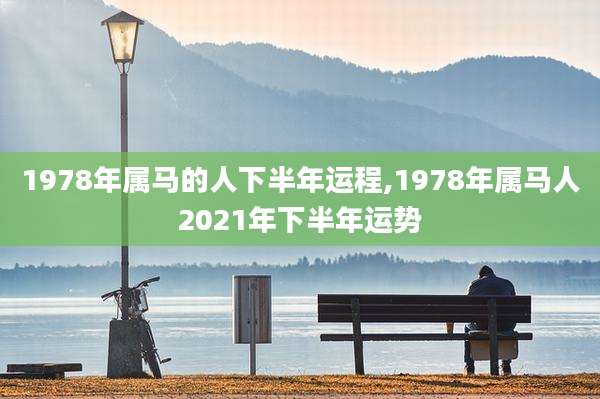 1978年属马的人下半年运程,1978年属马人2021年下半年运势