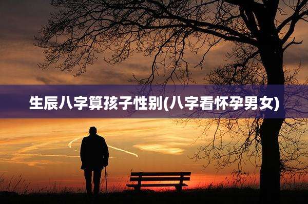生辰八字算孩子性别(八字看怀孕男女)