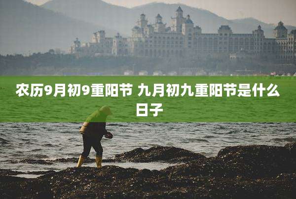农历9月初9重阳节 九月初九重阳节是什么日子