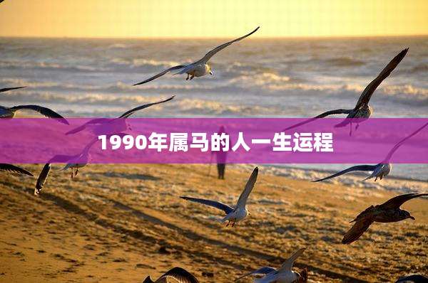 1990年属马的人一生运程