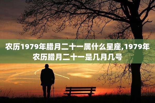 农历1979年腊月二十一属什么星座,1979年农历腊月二十一是几月几号