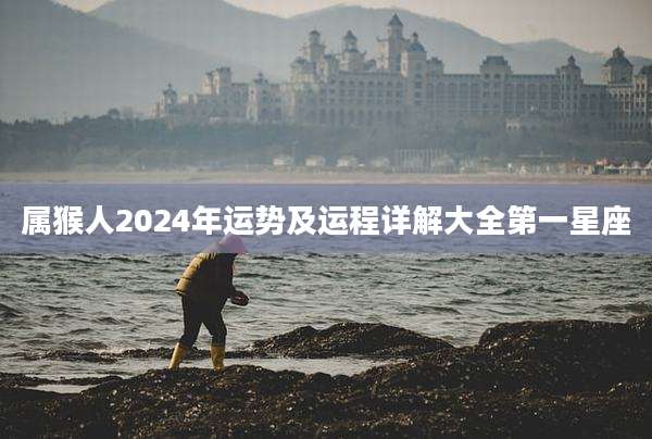 属猴人2024年运势及运程详解大全第一星座