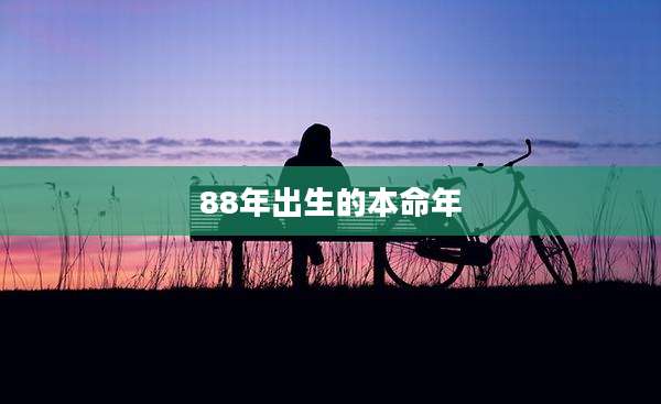 88年出生的本命年