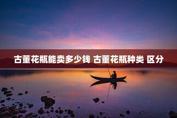 古董花瓶能卖多少钱 古董花瓶种类 区分