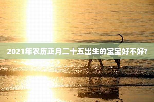 2021年农历正月二十五出生的宝宝好不好?