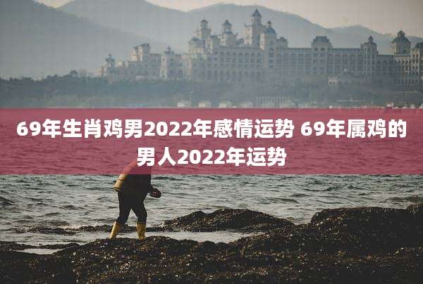69年生肖鸡男2022年感情运势 69年属鸡的男人2022年运势