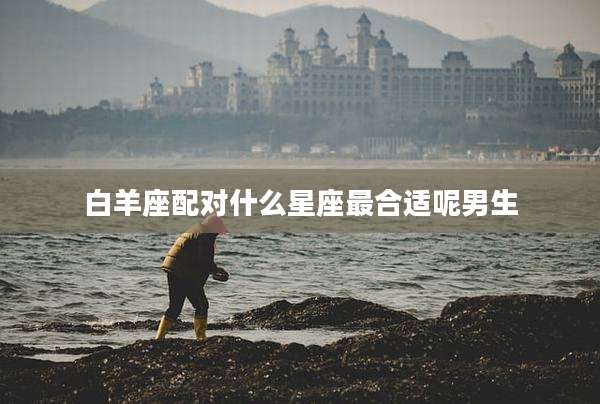 白羊座配对什么星座最合适呢男生