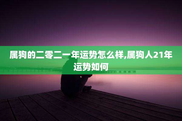 属狗的二零二一年运势怎么样,属狗人21年运势如何